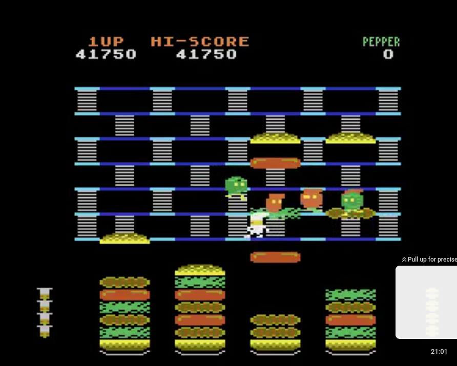 Beef Drop - Atari 7800 & Atari 7800+ Game Cartridge NTSC