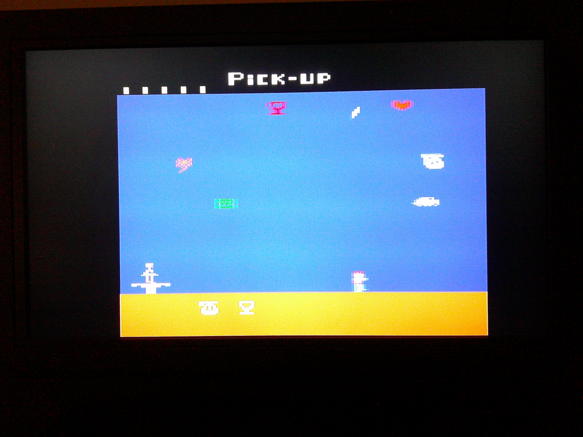 Pick Up – Atari 2600 and 2600+ Reproduction Game Cartridge NTSC