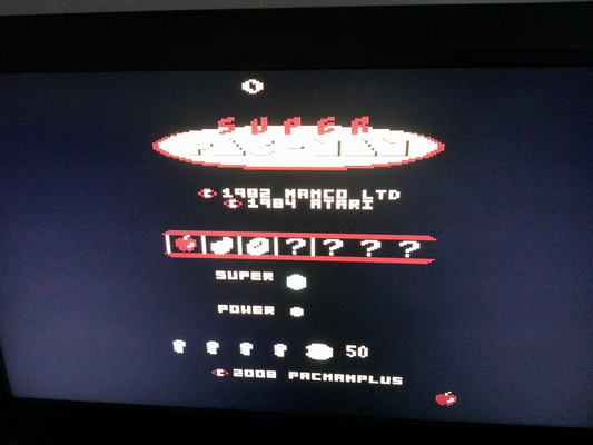 Super Pac-Man - Atari 7800 & Atari 7800+ Game Cartridge NTSC