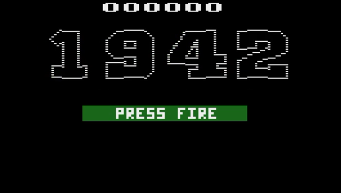 1942 - Atari 2600 & Atari 2600+ Game Cartridge NTSC