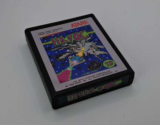 3D Havoc – Atari 2600, Atari 2600+ & Atari 7800+ Game Cartridge NTSC