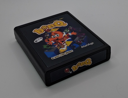 b*nQ – Atari 7800 and 7800+ Game Cartridge NTSC