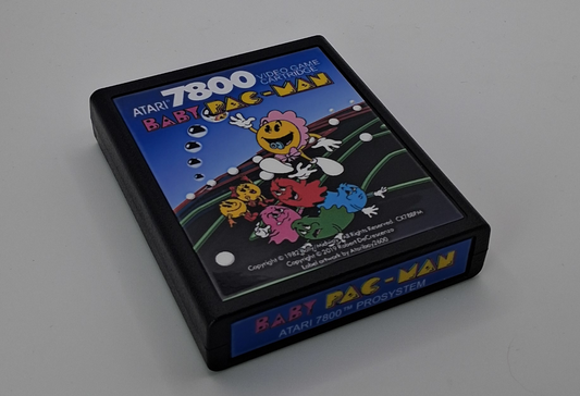 Baby Pac-Man – Atari 7800 and 7800+ Game Cartridge NTSC