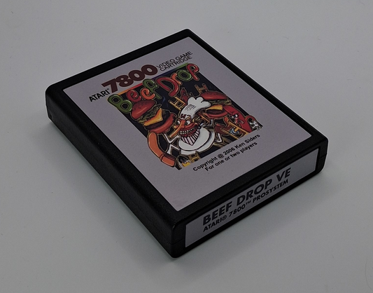 Beef Drop - Atari 7800 & Atari 7800+ Game Cartridge NTSC