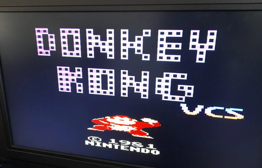 Donkey Kong VCS - Atari 2600+ & Atari 7800+ Game Cartridge NTSC