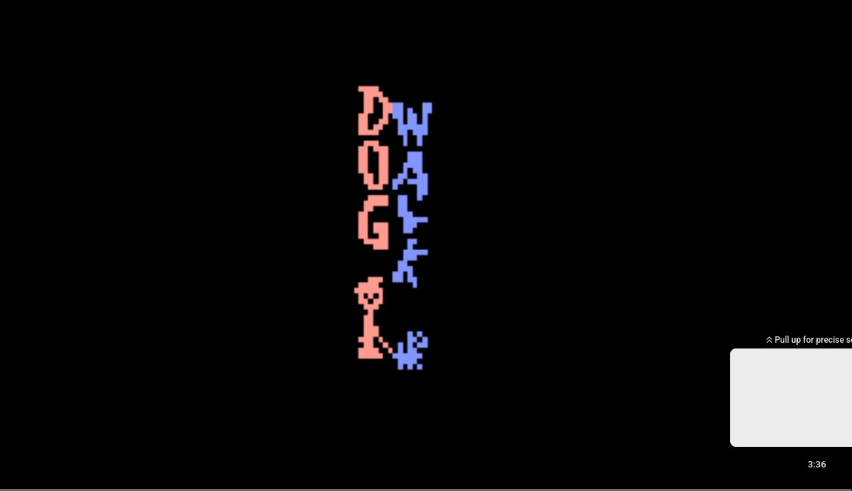 Dog Walk - Atari 2600 & Atari 2600+ Game Cartridge NTSC