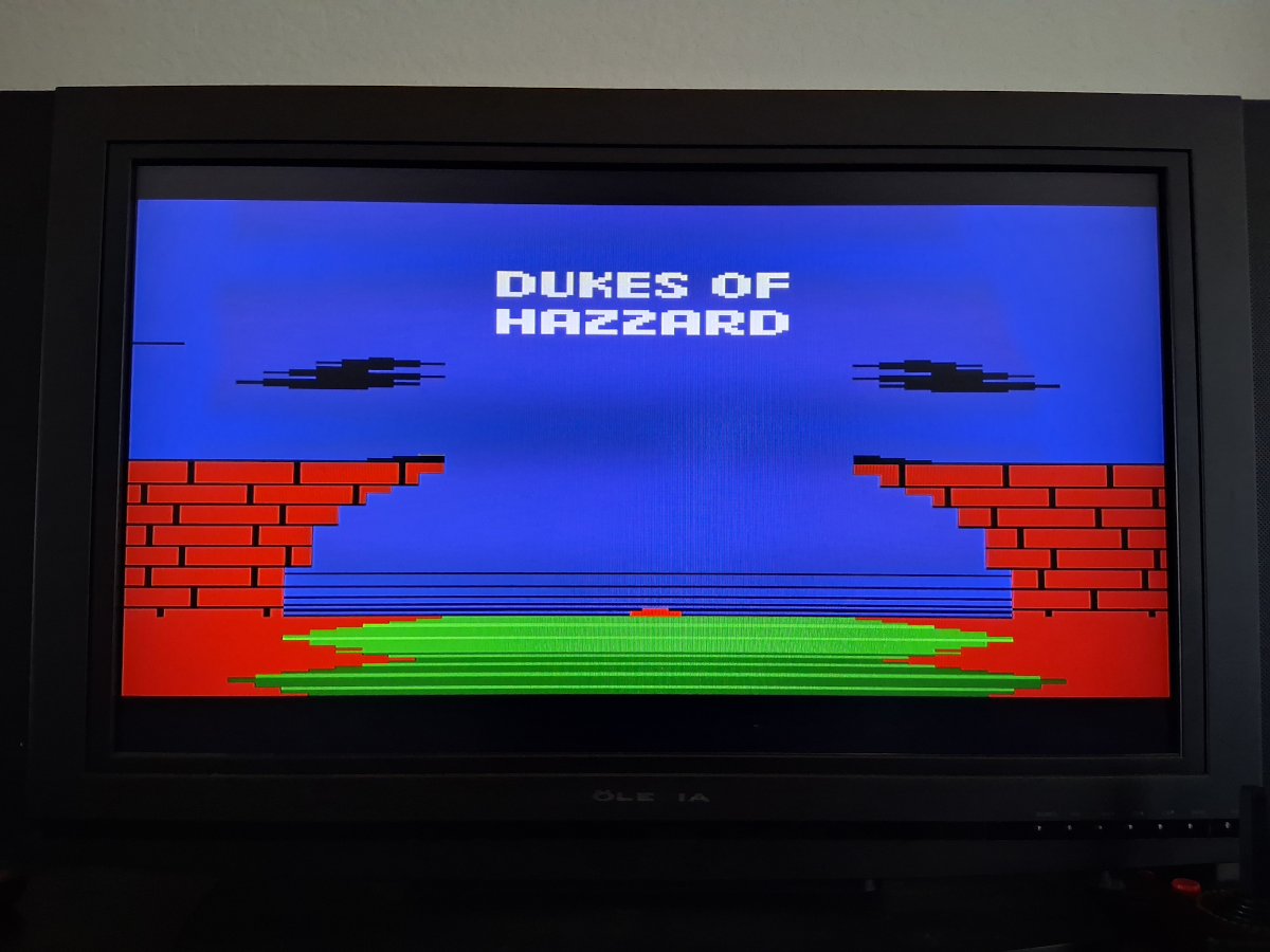 Dukes of Hazzard - Atari 2600 & Atari 2600+ Game Cartridge NTSC