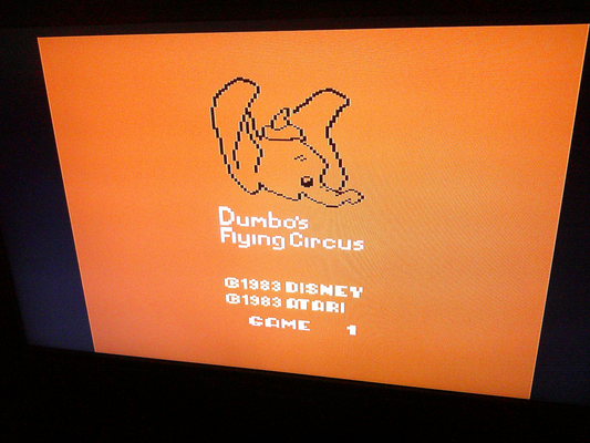 Dumbo Flying Circus - Atari 2600 & Atari 2600+ Game Cartridge NTSC