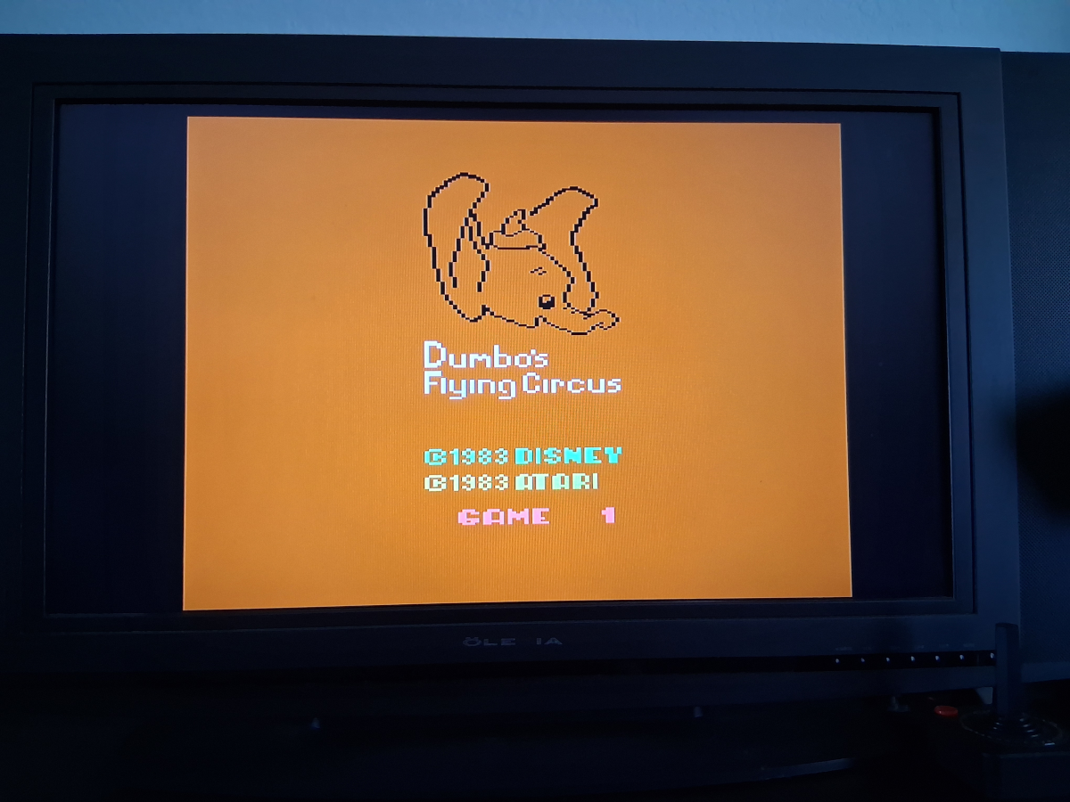 Dumbo Flying Circus Atari 2600