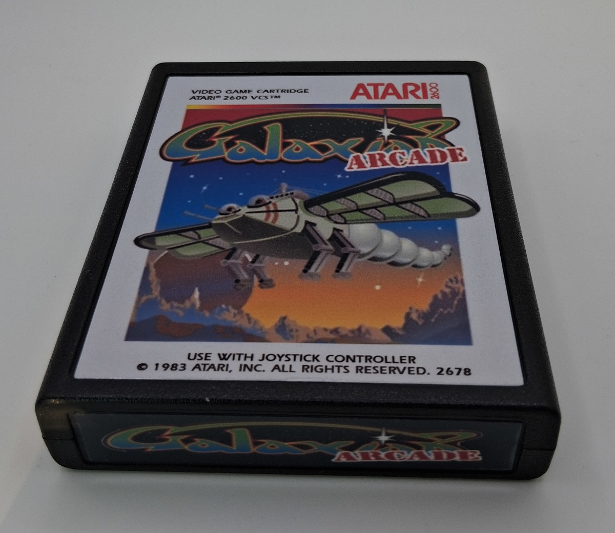 Galaxian Arcade - Atari 2600 & Atari 2600+ Game Cartridge NTSC