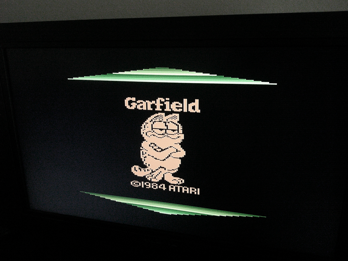 Garfield - Atari 2600 & Atari 2600+ Game Cartridge NTSC