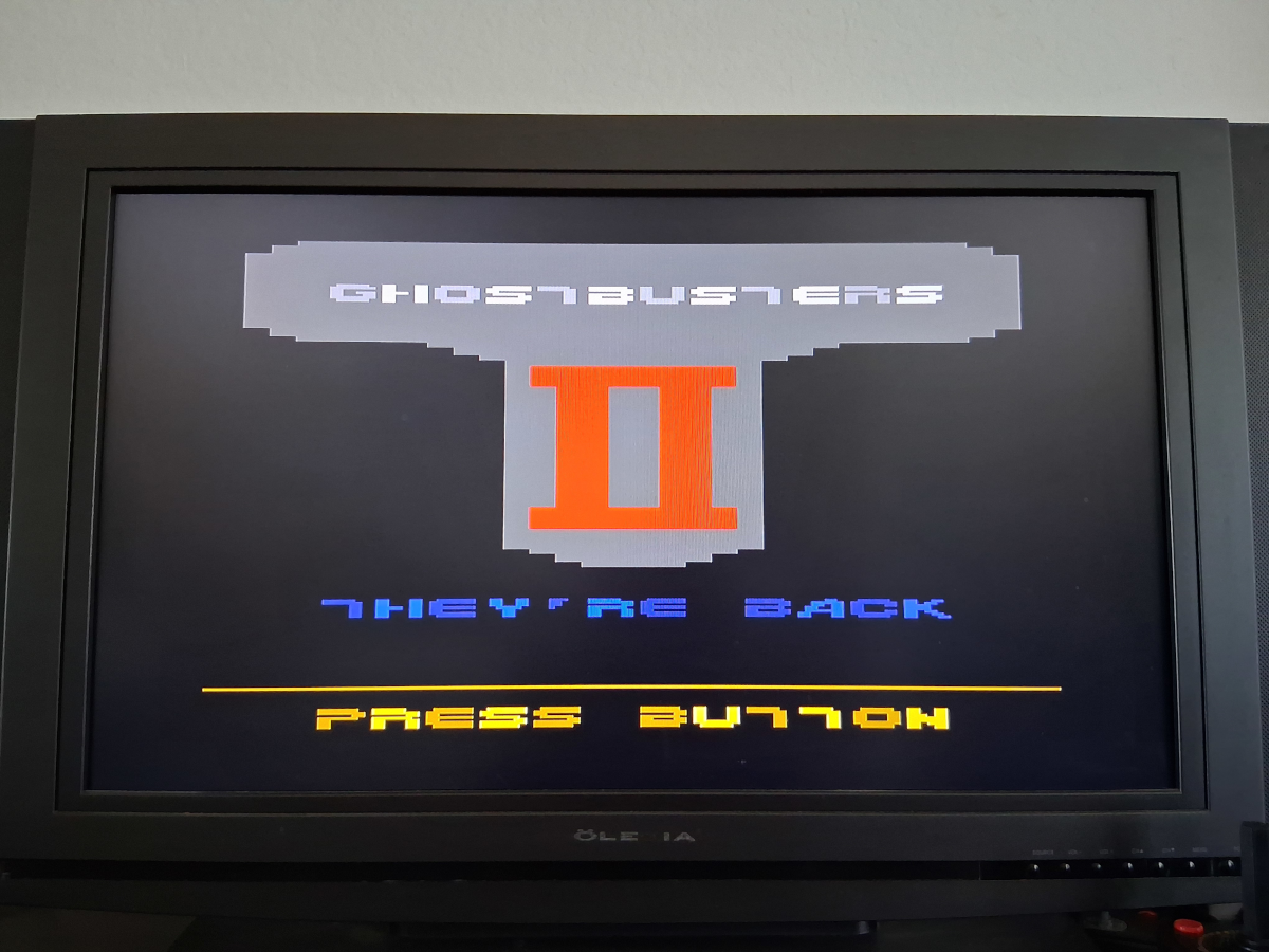 Ghostbusters II - Atari 2600 & Atari 2600+ Cartridge NTSC