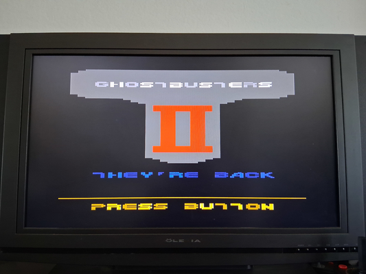 Ghostbusters II - Atari 2600 & Atari 2600+ Cartridge NTSC