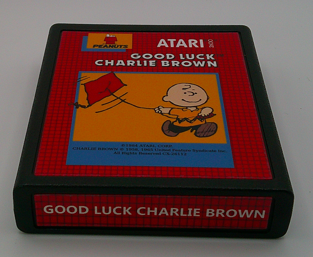 Good Luck Charlie Brown - Atari 2600 & Atari 2600+ Game Cartridge NTSC
