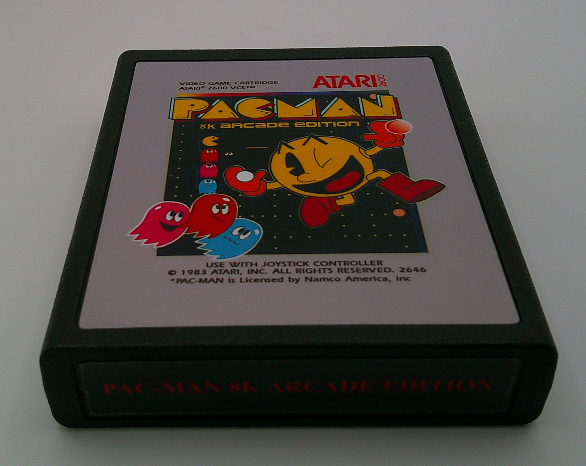 Pac-Man Arcade Edition (8K Enhanced) – Atari 2600, Atari 2600+ & Atari 7800+