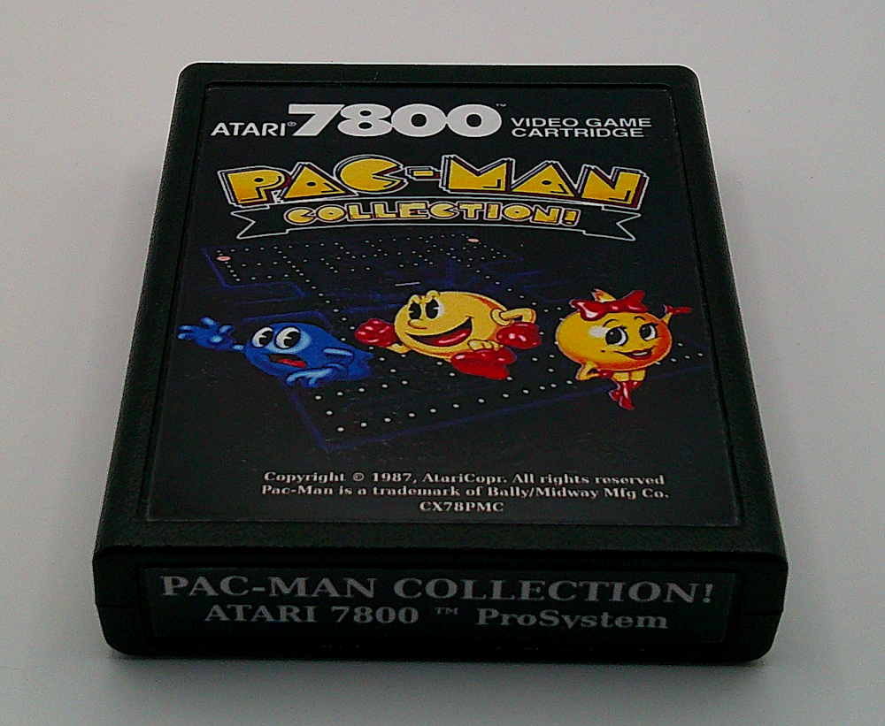 Pac-Man Collection – Atari 7800 and 7800+ Cartridge