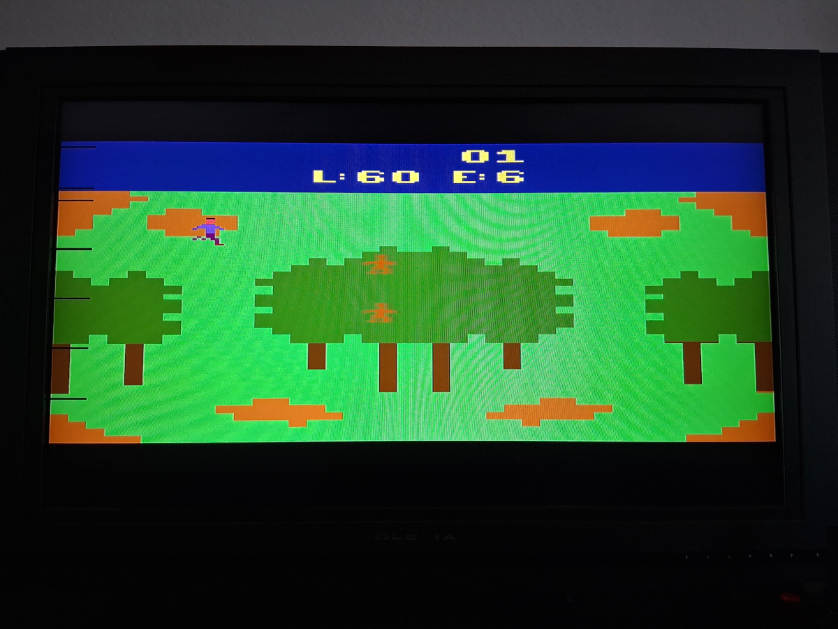 Elk Attack - Atari 2600 & Atari 2600+ Game Cartridge NTSC