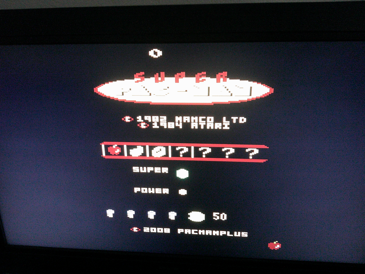 Super Pac-Man - Atari 7800 & Atari 7800+ Game Cartridge NTSC