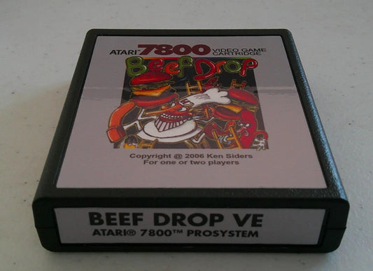 Beef Drop - Atari 7800 & Atari 7800+ Game Cartridge NTSC