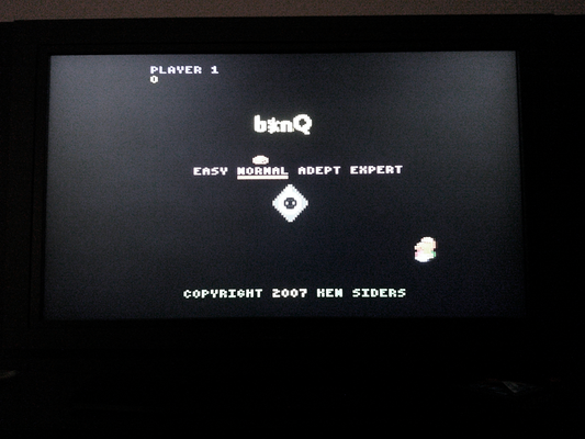 b*nQ – Atari 7800 and 7800+ Game Cartridge NTSC