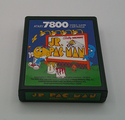 Jr Pac-Man - Atari 7800 & Atari 7800+ Reproduction Game Cartridge NTSC