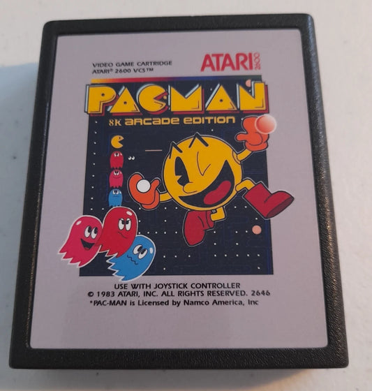 Pac-Man PacMan 8K Arcade Edition - Atari 2600, 2600+ 7800+